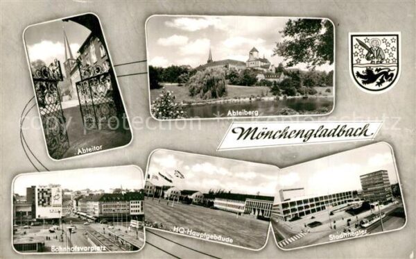 Moenchengladbach Abteitor Abteiberg Abtei Bahnhofsvorpla