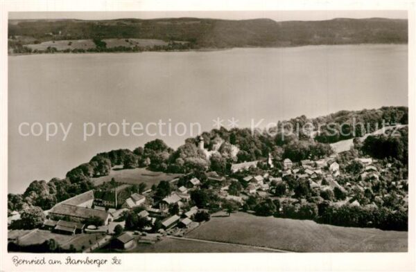 Bernried Starnberger See Strähle Fliegeraufnahme