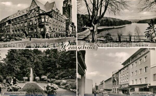 Remscheid Rathaus Staudengarten Talsperre Alleest