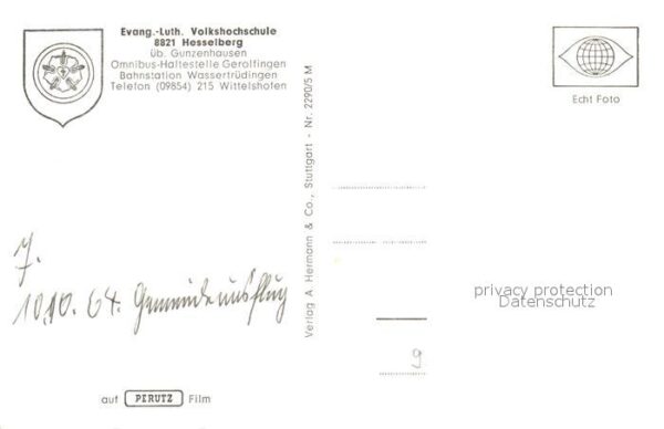 Hesselberg Gunzenhausen Evangelisch lutherische Volkshochschule – Bild 2