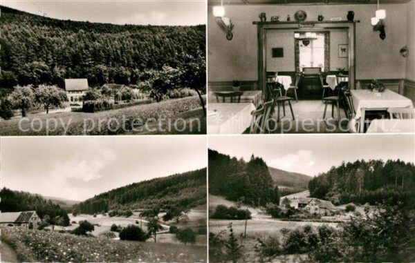 Wiesental Hessen Landschaftspanorama Gasthaus Pension We