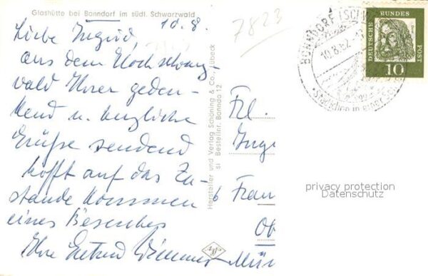 Glashuette Bonndorf Gasthaus zum Kreuz im Schwarzwald Ansic – Bild 2