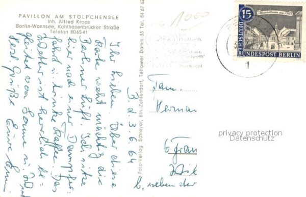 Wannsee Pavillon am Stölpchensee Gasthaus Resta – Bild 2