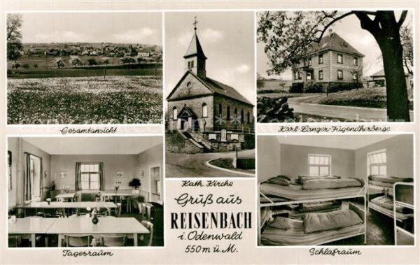Reisenbach Panorama Kirche Karl Langer Jugendherbe