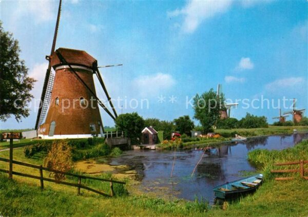 Kinderdijk Molens Windmühlen