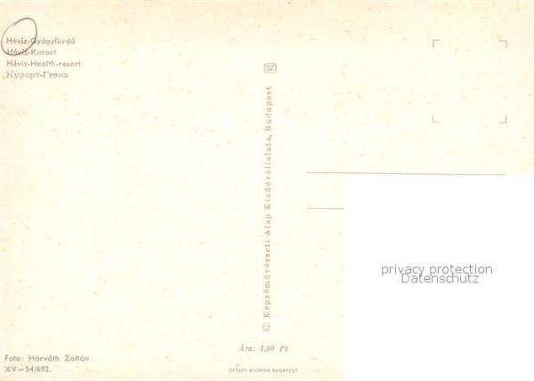 Heviz Thermalsee Kurbad – Bild 2