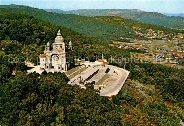 Viana do Castelo Santuario de Santa Luzia Kloster Landsc