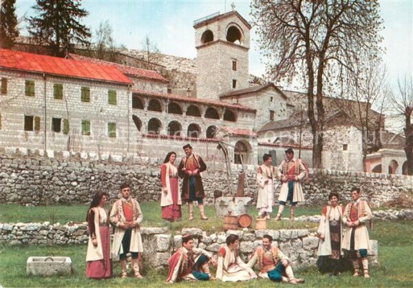 Montenegro Montenegrinische Volkstracht