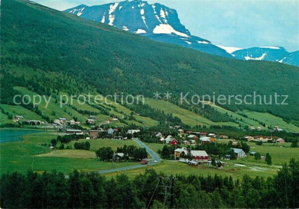 Nordkjosbotn Norwegen Norge Panorama