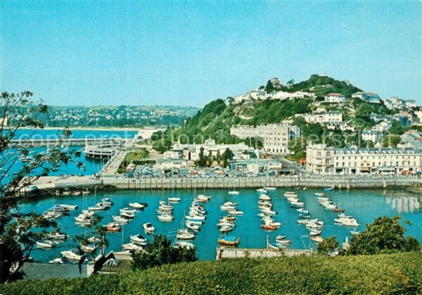 Torquay UK Panorama Harbour