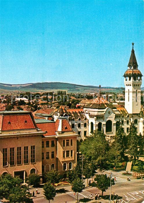 Targu Mures Stadtbild mit Kirche