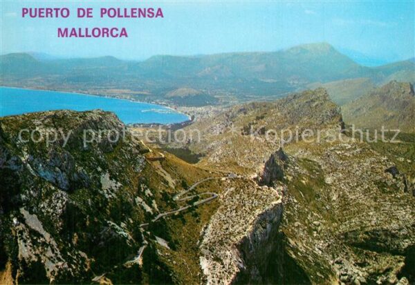 Puerto de Pollensa Fliegeraufnahme