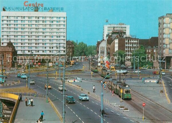 Poznan Posen Rondo Mikolaja Kopernika