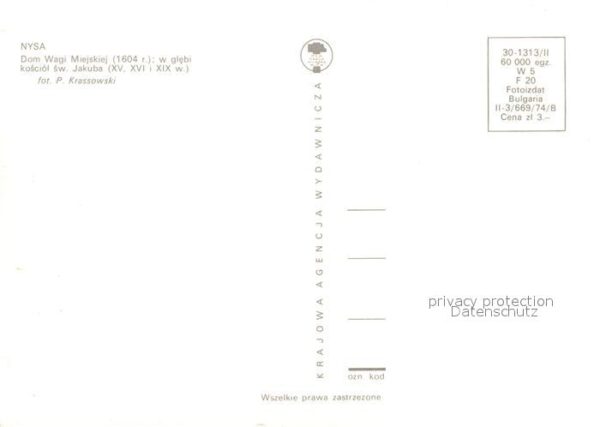 Nysa Dom Wagi Miejskiej – Bild 2