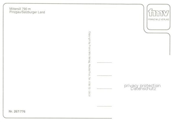 Mittersill Oberpinzgau Ortsmitte Brunnen Hotel Gasthof – Bild 2