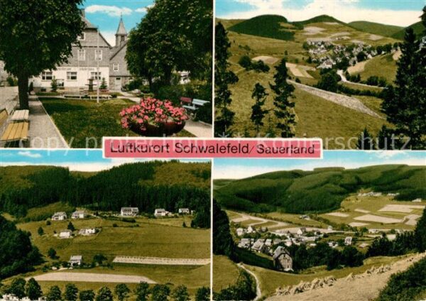 Schwalefeld Cafe Pension Fernblick Landschaftspanor