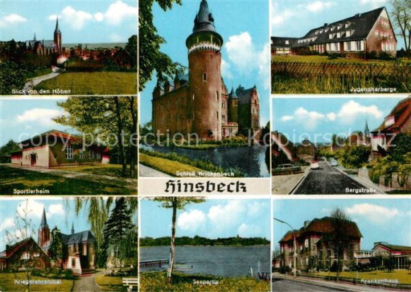 Hinsbeck Stadtpanorama Sportlerheim Kriegerehren