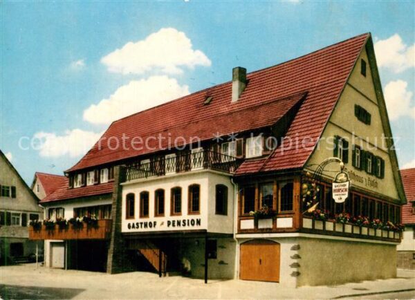 Lossburg Gasthof Pension zum Hirsch