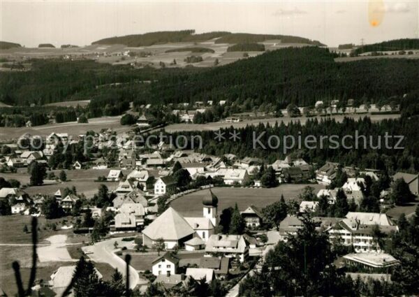 Hinterzarten Panorama Kurort Wintersportplatz im Sch