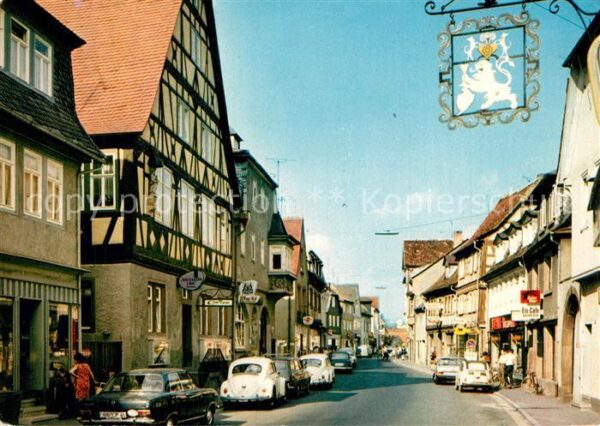 Obernburg Main Römerstrasse Innenstadt Türschild