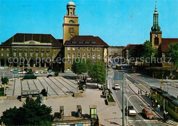 Witten Ruhr Rathausplatz Rathaus Johannis-Kirche