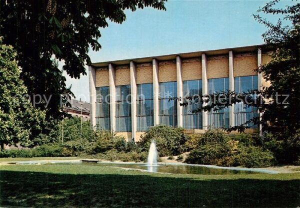 Witten Ruhr Stadtbad Hallenbad Parkanlagen