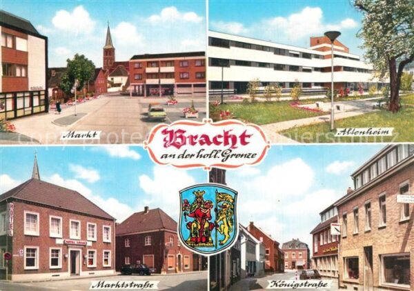 Bracht Niederrhein Marktplatz Altenheim Marktstrasse König