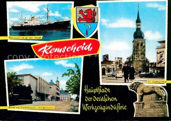 Remscheid Patronatsschiff Stadttheater Rathaus St