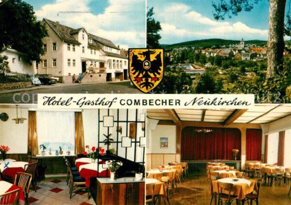 Neukirchen Knuellgebirge Hotel Gasthof Combecher Restaurant Blic