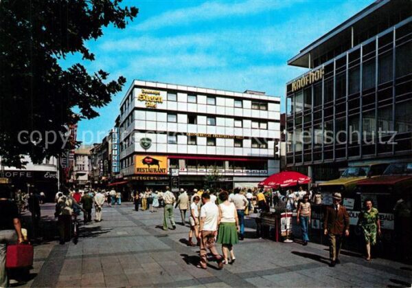 Krefeld Innenstadt Fussgängerzone