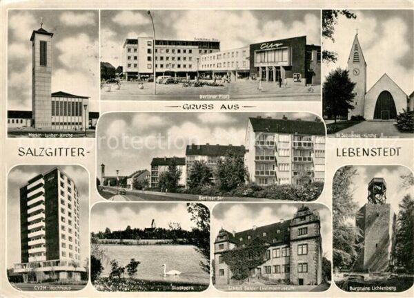 Lebenstedt Kirchen Berliner Platz CYJM Hochhaus St