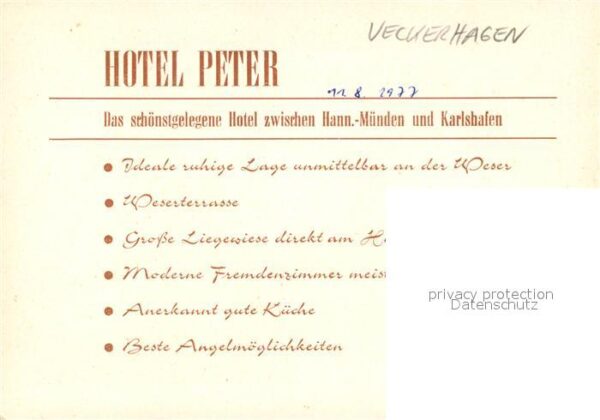 Veckerhagen Hotel Peter an der Weser Dampfer – Bild 2