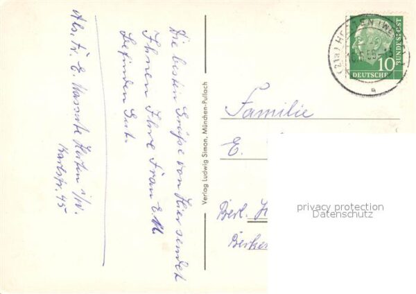 Recklinghausen Westfalen Kreishaus Rathaus Marktplatz Ehrenmal – Bild 2