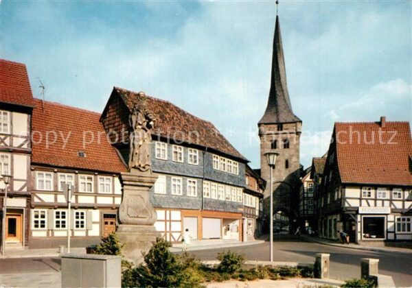 Duderstadt Altstadt Fachwerkhäuser Westerturm