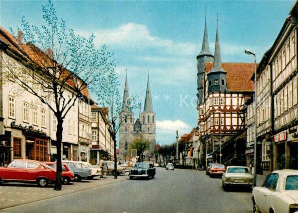 Duderstadt Altstadt Fachwerkhäuser Kirche