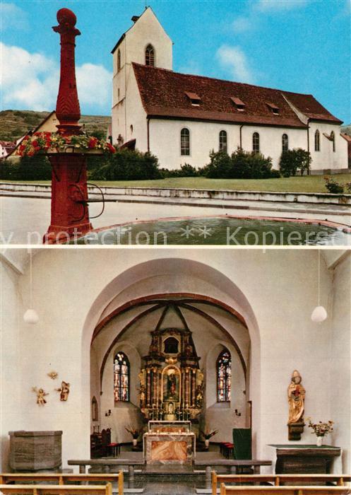 Boetzingen Pfarrkirche St. Laurentius am Kaiserstu