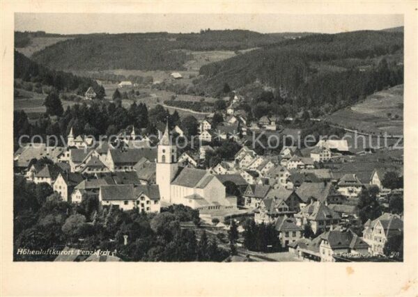 Lenzkirch Panorama Höhenluftkurort im Schwarzwald
