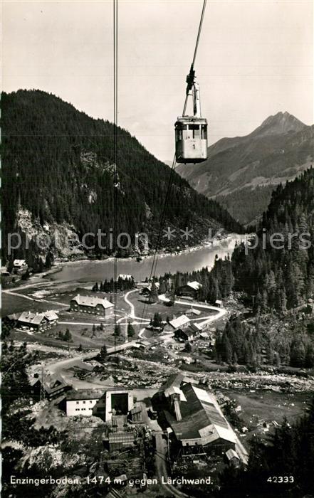 Enzingerboden Seilbahn gegen L?rchenwald