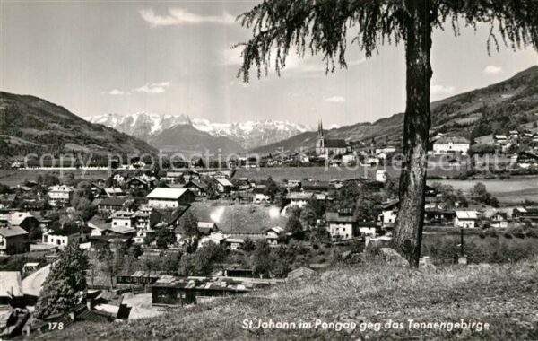 St Johann Pongau gegen Tennengebirge