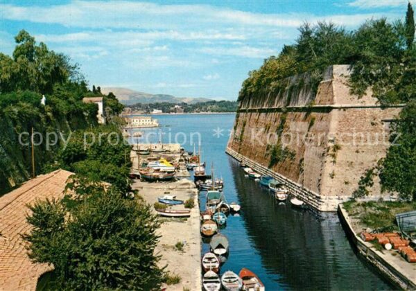 Corfu Korfu Burg Contrafossa