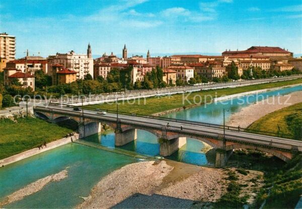 Parma Emilia-Romagna Ponte V. Bottego Fliegeraufnahme