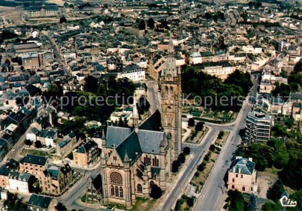 Arlon Wallonie Fliegeraufnahme Eglise St. Martin