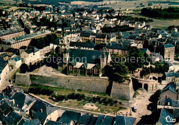 Arlon Wallonie Eglise St. Donat Fliegeraufnahme