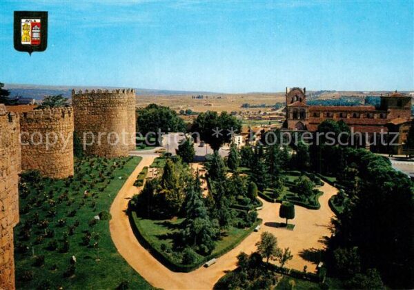 Avila Espana Basilica y Jardines de San Vicente