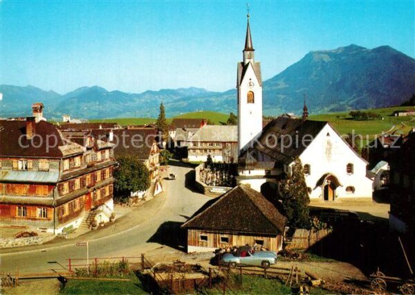 Schwarzenberg Vorarlberg Kirchenpartie Bregenzerwald