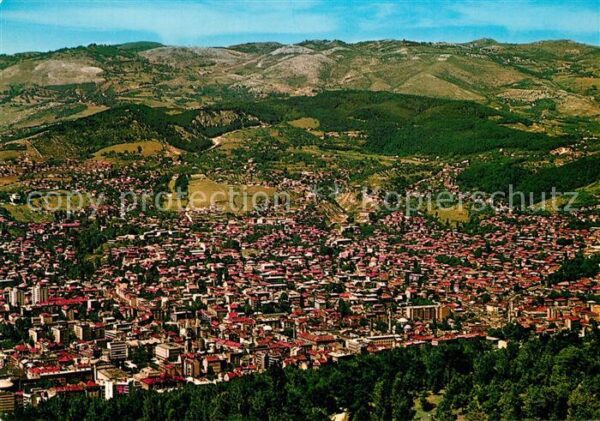 Sarajevo Fliegeraufnahme