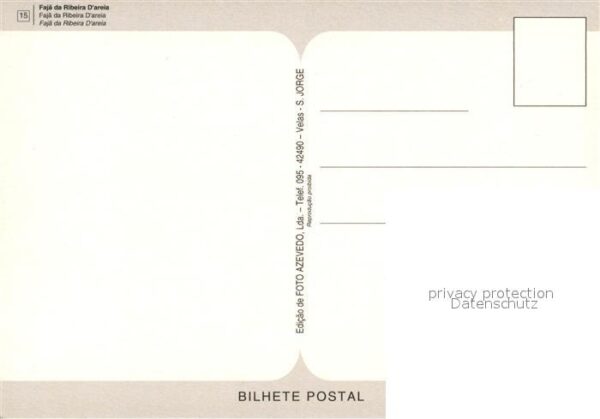 Acores Fliegeraufnahme Ilha de S. Jorge – Bild 2