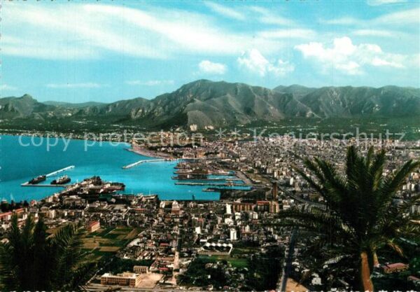 Palermo Sicilia mit Hafen