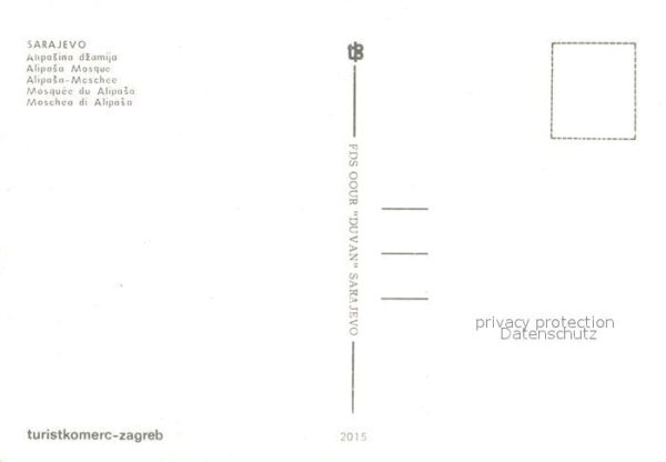 Sarajevo Mosquee du Alipasa – Bild 2