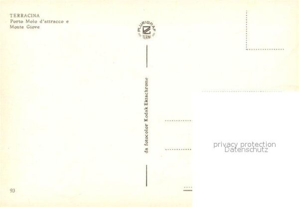 Terracina Porto Molo Monte Giove – Bild 2